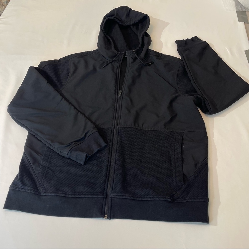 MARC ANTHONY MENS JACKET WITH ZIPPER AND HOOD. SZ XL SLIM FIT, GOOD, PRE…